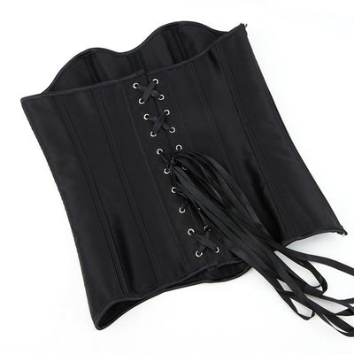 Satin Fabric Body Shaping Waist-Slimming Court-Styling Top Cosplay Costumes