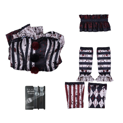 Clown Halloween Party Dark Cosplay Costumes