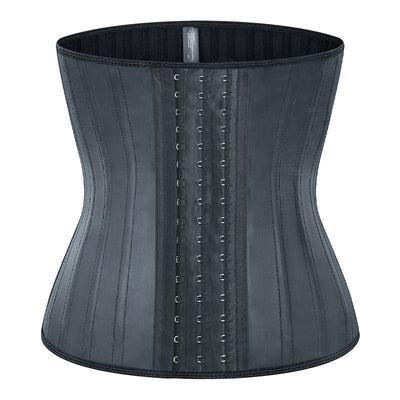 Women's Underbust 25 Steel Boned Latex Sport Girdle Waist Trainer Corsets Hourglass Body Shaper