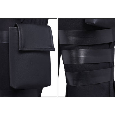 Tamon's B-Side Tamon Fukuharaa Black Vest Uniform Cosplay Costume