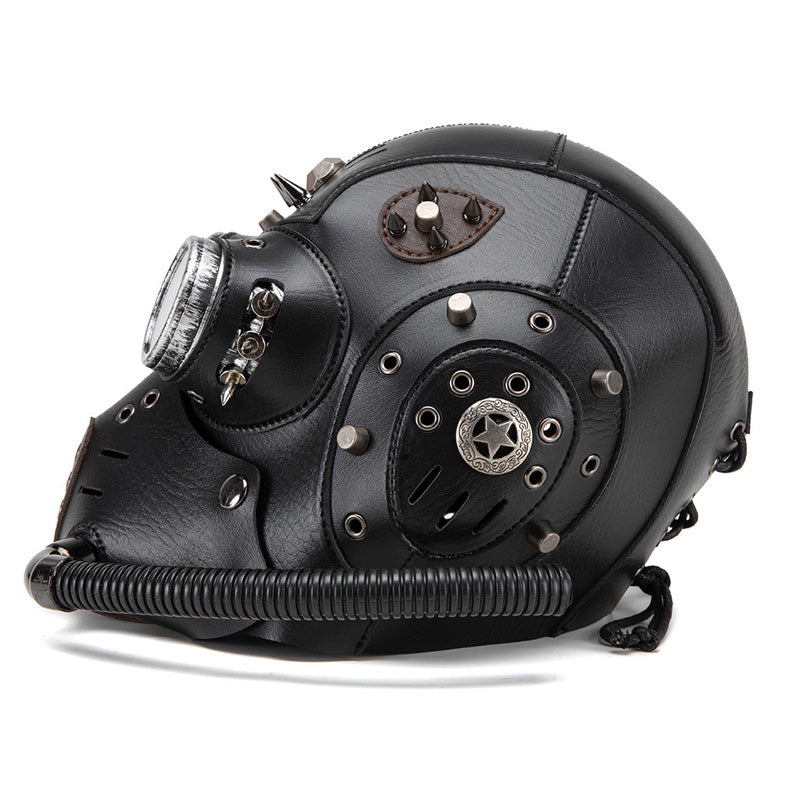 Steampunk European Retro Bird Beak Mask Protective Headgear Cosplay Props