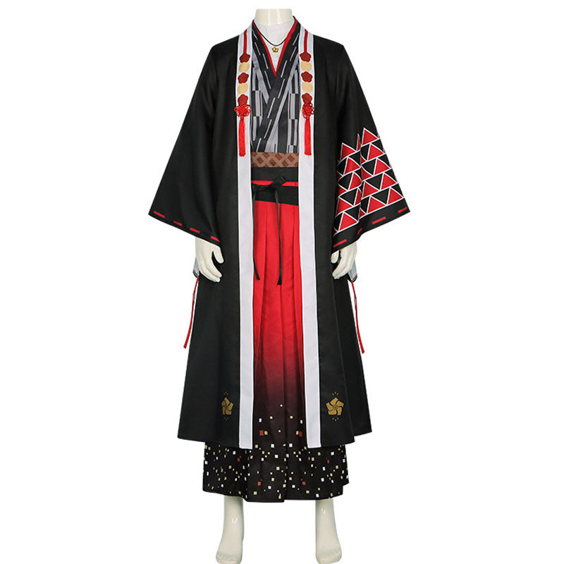 Hololive English Virtual YouTuber NIJISANJI Genzuki Tojiro Cosplay Costumes