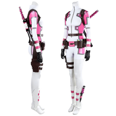 Fortnite Gwenpool Jumpsuit Cosplay Costumes