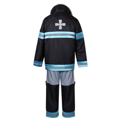Fire Force Shinra Kusakabe Special Fire Force Company 8 Fire Suit Cosplay Costume