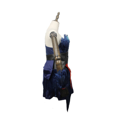 Game Identity V Coordinator Black Swan Matha Behamfil Cosplay Costume