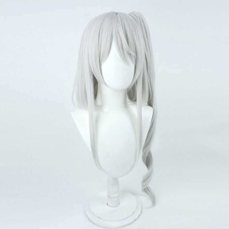 Virtual YouTuber NIJISANJI EN Pomu Rainpuff March 2023 Single Ponytail Cosplay Wigs