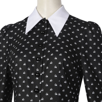 The Addams Family Wednesday Addams Christina Ricci Cosplay Costume