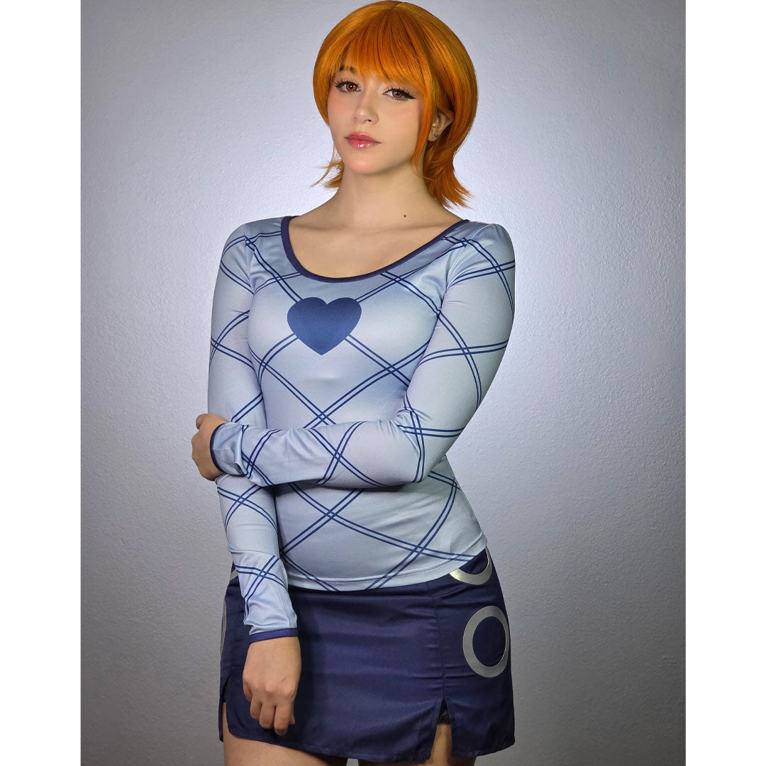 One Piece Live Action Season 2 Nami Blue Cosplay Costumes