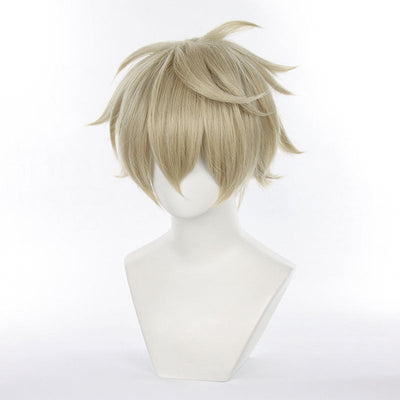 Game Genshin Impact Bennett Grey Halloween Cosplay Wigs
