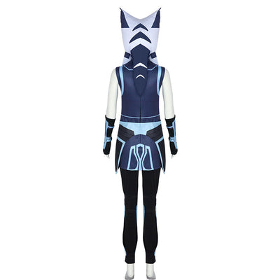 Star Wars The Clone Wars Ahsoka Tano Fullset Cosplay Costumes