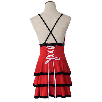 Anime FGO Fate Grand Order Nero Red Swimming Dress Cosplay Costumes