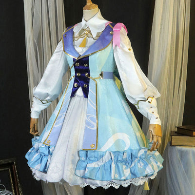Game Genshin Impact Springbloom Missive Kamisato Ayaka Lolita Cosplay Costumes