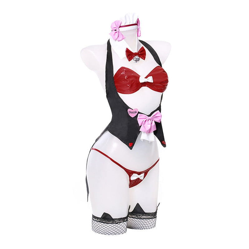 Anime Nekopara Catgirl Chocola Bunnysuit Cosplay Costume