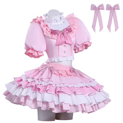 Puella Magi Madoka Magica Madoka Kaname Stage Outfit Cosplay Costumes