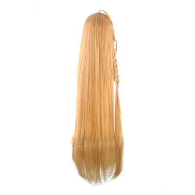 Princess Connect! Re:Dive Eustiana Von Astrea Yellow Gradient 120cm Long Straight Cosplay Wigs