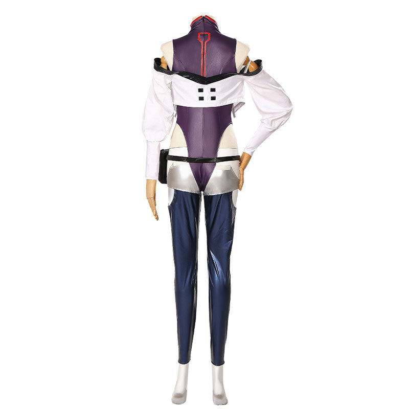 Game Cyberpunk: Edgerunners Lucyna Kushinada Purple Cosplay Costumes