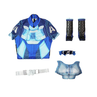 Movie The Boys A-Train Jumpsuit Cosplay Costume