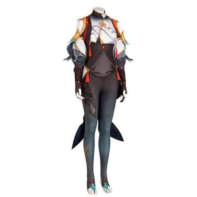 Game Genshin Impact Shenhe Cosplay Costumes