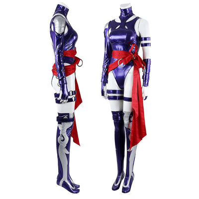 Marvel Rivals Vengeance Psylocke Uniform Cosplay Costumes