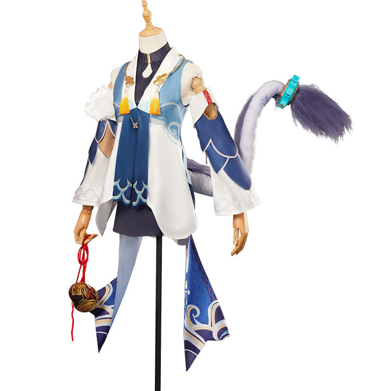 Game Honkai: Star Rail Bailu Cosplay Costumes