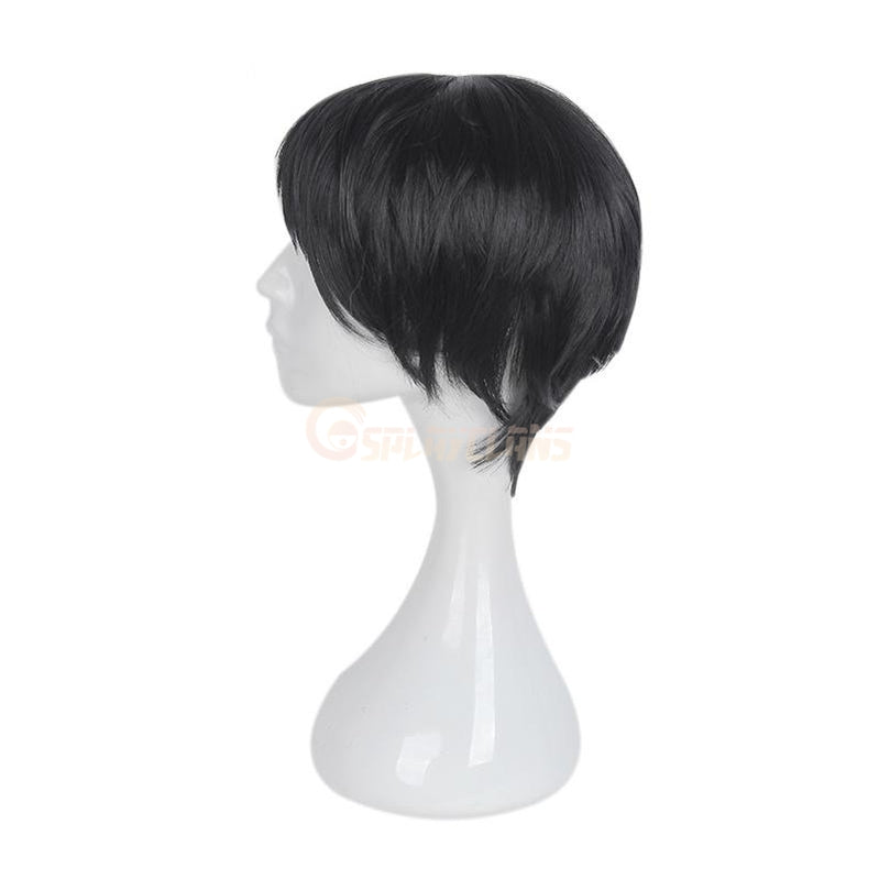 Anime Kakegurui Kaede Manyuda Short Black Men Cosplay Wigs