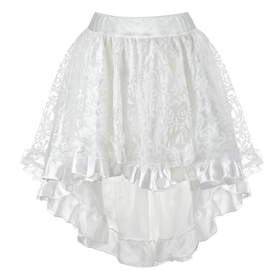 Tulle Skirts for Women Midi Long Tutu Court Ball Umbrella Skirt Mesh Layered Waist Halloween Skirts