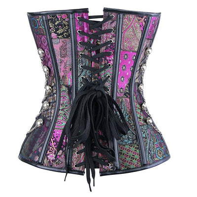 European Style Palace Steel Bone Punk Gothic Tights Corset Cosplay Costumes