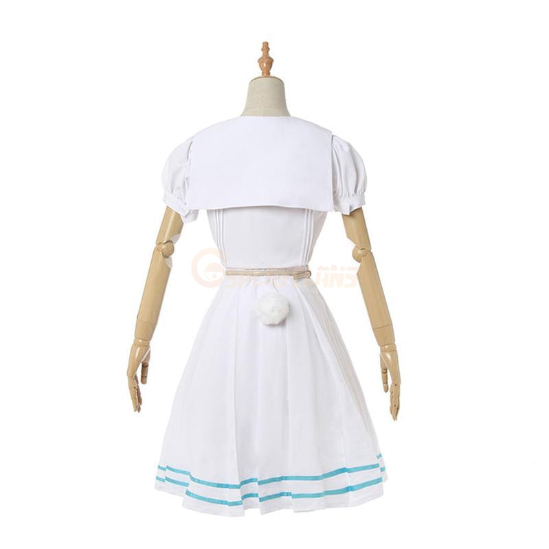 Anime Beastars Haru White Dress Cosplay Costume