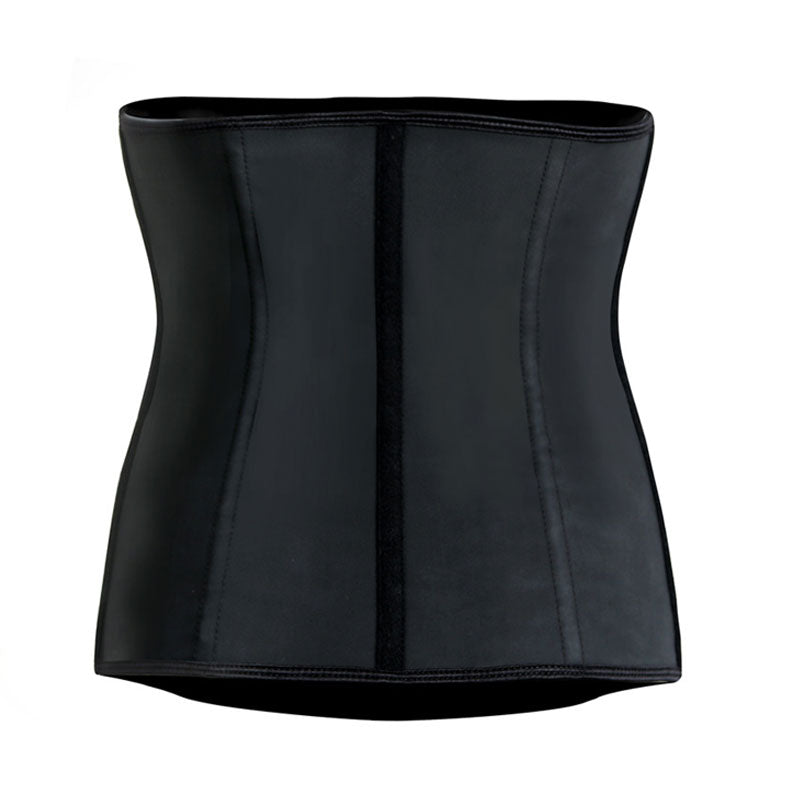 Mens 9-bone Waist Trainer Latex Trimmer Tummy Control Shapewear Slimming Girdle Stomach Band Back Support Body Shaper Belt