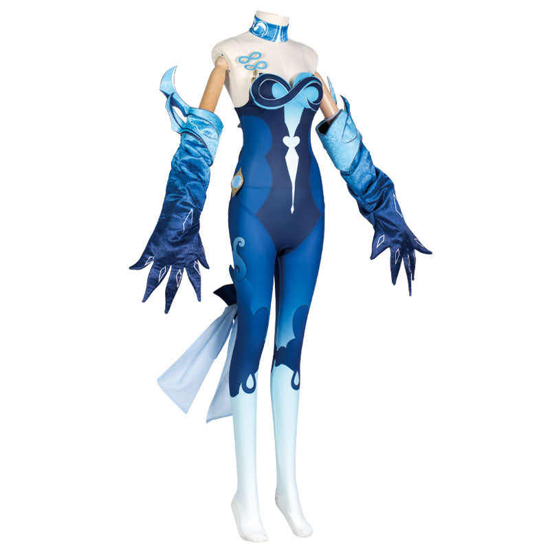 Game Genshin Impact Bonanus Hydro Yakshas Cosplay Costumes