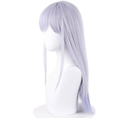 Anime Aharen-san wa Hakarenai Aharen Reina Gray Purple Cosplay Wigs