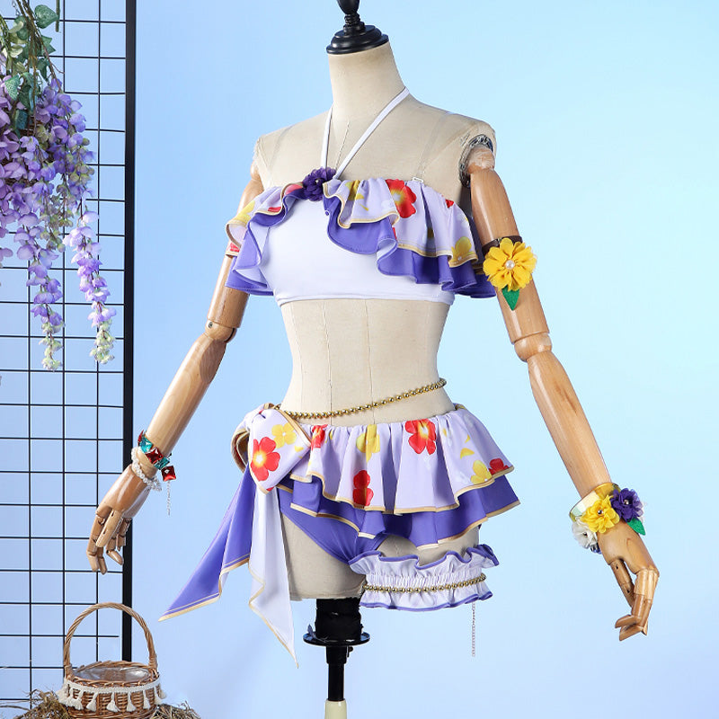 Love Live! Toujou Nozomi Swimsuit Cosplay Costumes