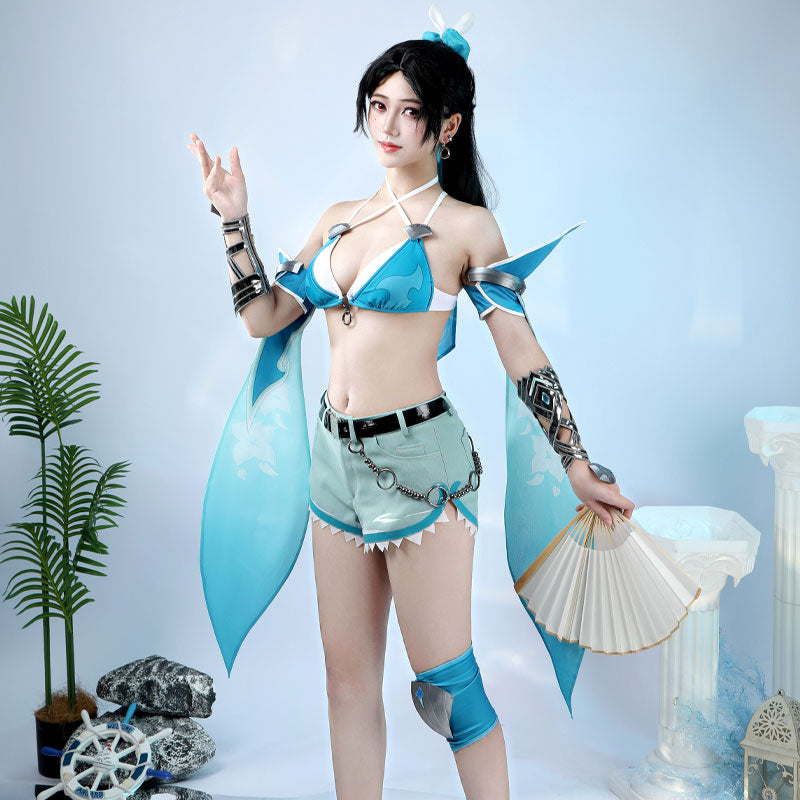Overwatch Summer Anran Swimsuit Cosplay Costume