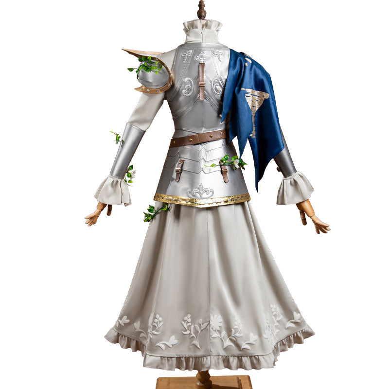 Identity V Psychologist Ada Mesmer The Silver Knight Cosplay Costume