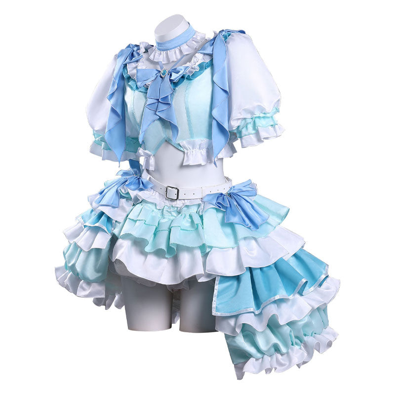 Puella Magi Madoka Magica Sayaka Miki Stage Outfit Cosplay Costumes
