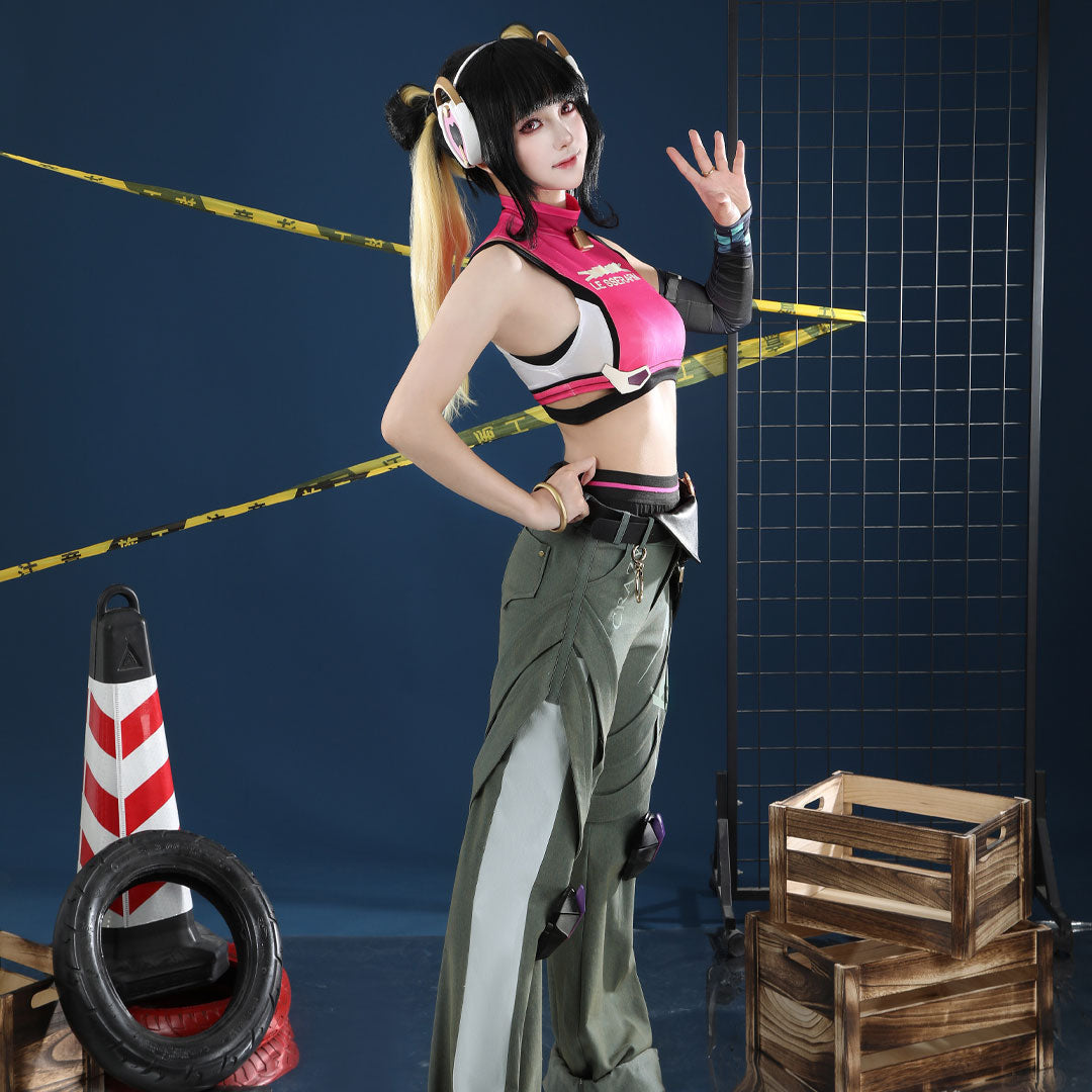 Overwatch 2 X LE SSERAFIM FEARLESS Juno Cosplay Costume