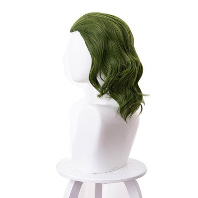 Halloween Green Short Cosplay Wigs