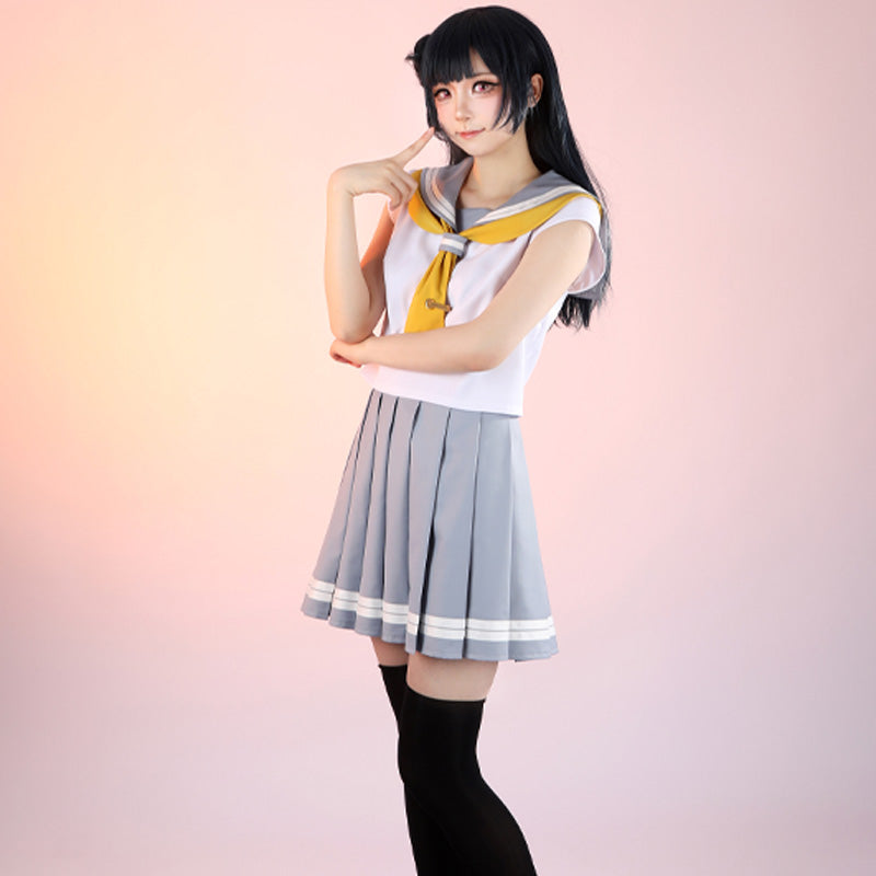 Love Live! Ruby Kurosawa's Uranohoshi High Uniform Summer Cosplay Costumes