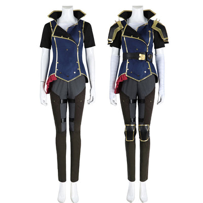 Game LOL Arcane Season 2 Vi Cosplay Costume