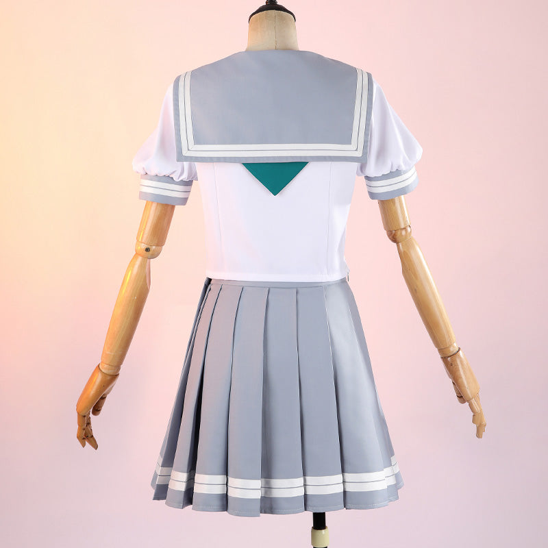 Love Live! Mari Ohara Summer School Uniform Cosplay Costumes