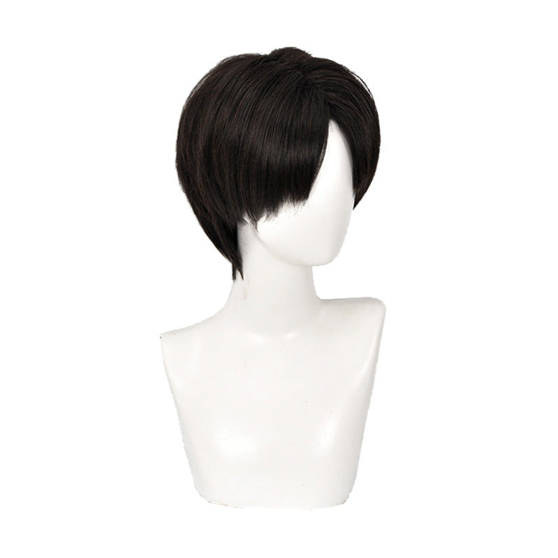Anime Killing Stalking Yoon Bum Short Dark Brown Cosplay Wigs