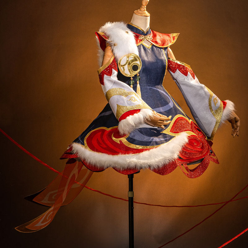 Game LOL Cinematic Mythmaker Gwen Cosplay Costumes