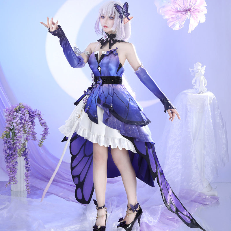 Honkai Star Rail Castorice Gossamer Flutter Cosplay Costumes