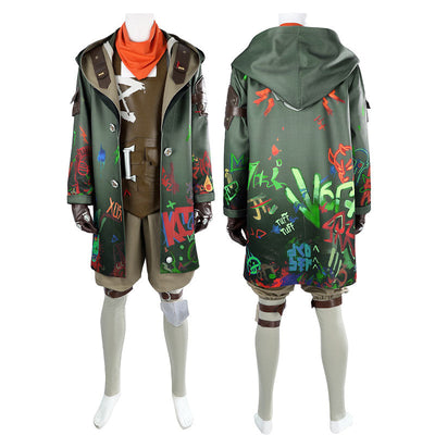 LOL Arcane 2 Ekko Cosplay Costumes