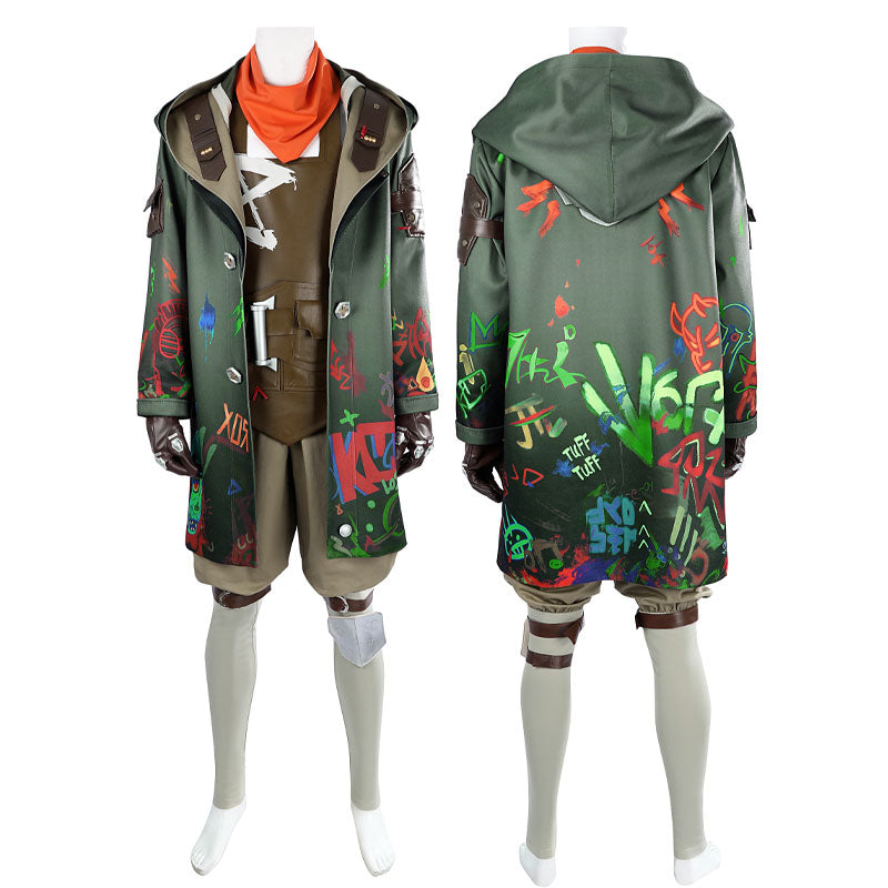 LOL Arcane 2 Ekko Cosplay Costumes
