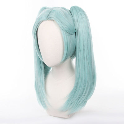Game Cyberpunk: Edgerunners Rebecca Light Green Cosplay Wigs