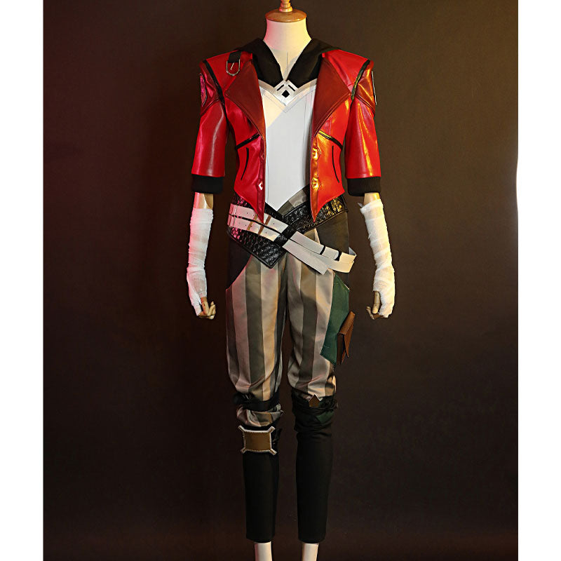 Game LOL Arcane Vi Fullset Cosplay Costume