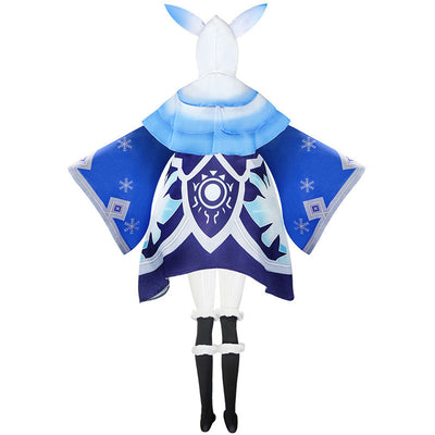 Game Genshin Impact Mago Del Abismo Cryo Hydro Cosplay Costumes