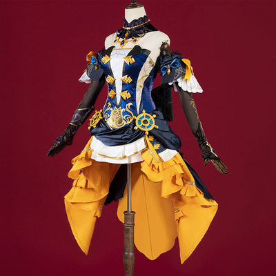 Game Genshin Impact Navia Fullset Cosplay Costume