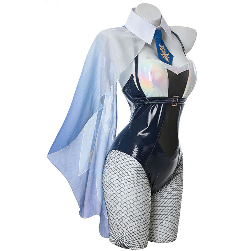 Game Genshin Impact Eula Bunny Girl Swimsuit Cosplay Costumes